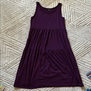 Eileen fisher Purple Sleeveless Dress